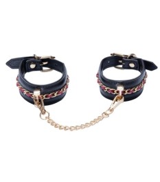 Handfessel in edler stylischer Leder-Optik