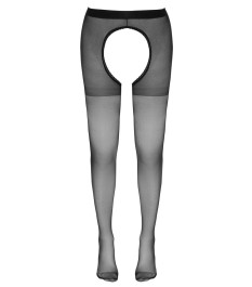 Strumpfhose mit komplett offenem Schritt