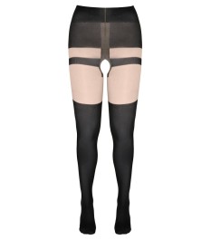 Straps-Strumpfhose im Trachten-Look