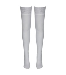 Halterlose Strümpfe mit 7 cm breitem Spitzenabschluss, Oekotex-zertifi