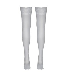 Halterlose Strümpfe mit 7 cm breitem Spitzenabschluss, Oekotex-zertifi