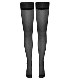 Strumpfhose ouvert mit Satin Sheer-Glanz