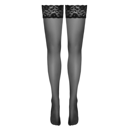 Straps-Strumpfhose aus Netzmaterial