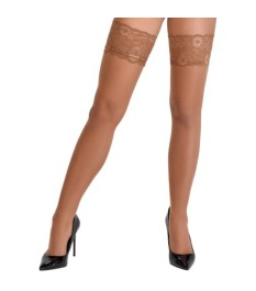 Halterlose Strümpfe mit 9-cm-Spitzenabschluss