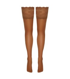 Halterlose Strümpfe mit 14-cm-Spitzenabschluss, Oeko-Tex zertifiziert