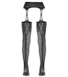 Straps-Strumpfhose in Strapsgurt-Optik