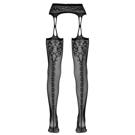 Straps-Strumpfhose in Strapsgurt-Optik