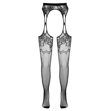 Straps-Strumpfhose in Strapsgurt-Optik