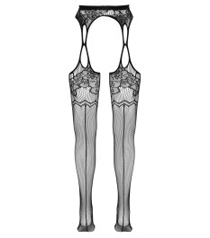 Straps-Strumpfhose in Strapsgurt-Optik