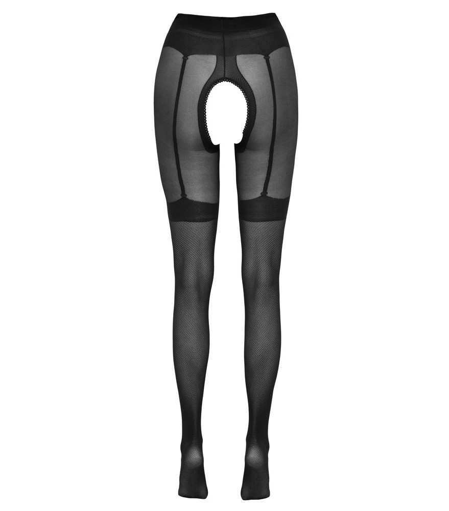 Halterlose Strümpfe in Pünktchen-Optik