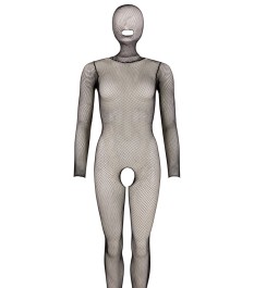 Catsuit ouvert mit Kopfmaske