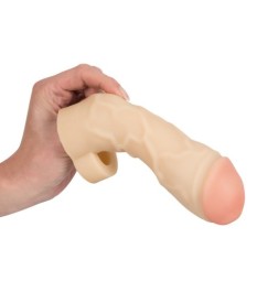 Penishülle „Thicker & Bigger Extension“ mit Hodenring