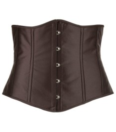 Taillen-Corsage aus Satin