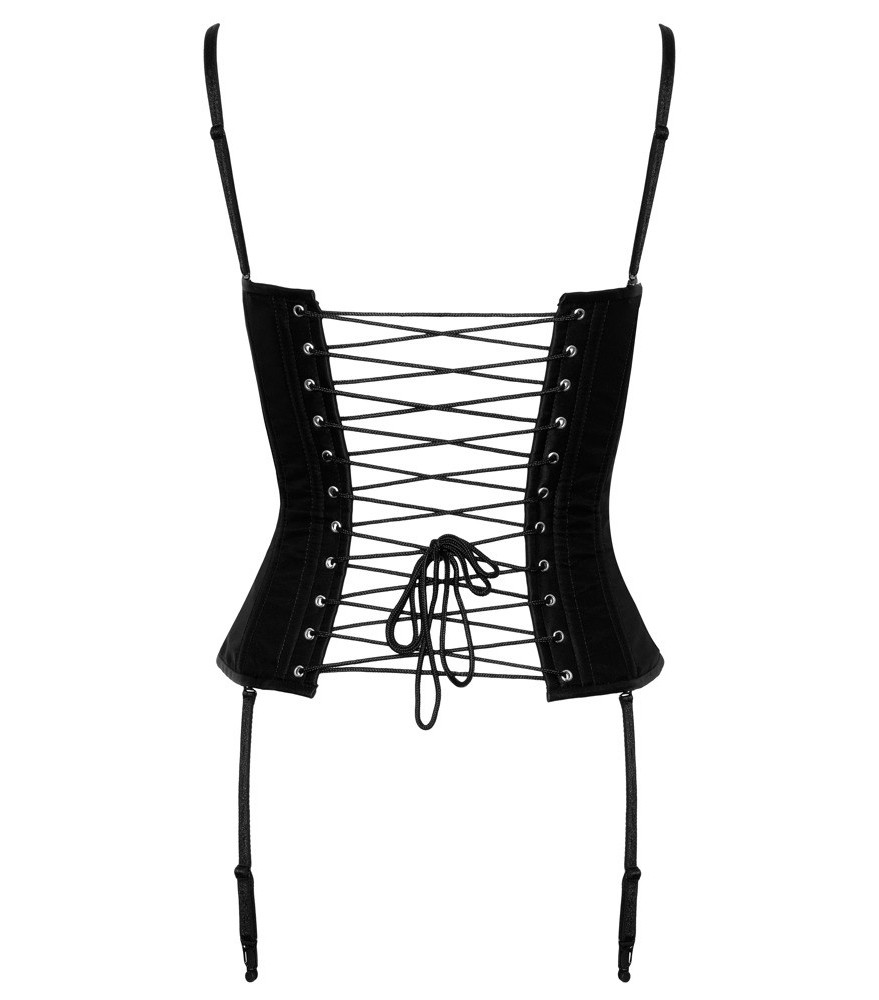 Straps-Strümpfe mit elastischem 9-cm-Spitzenabschluss