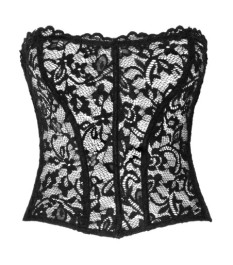 Corsage „Libido Exclusive“ komplett aus weicher Stretch-Spitze