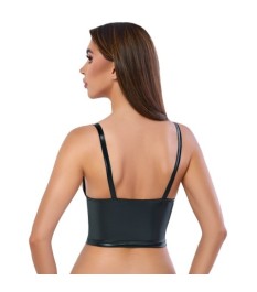 Straps-Strümpfe mit elastischem 9-cm-Spitzenabschluss