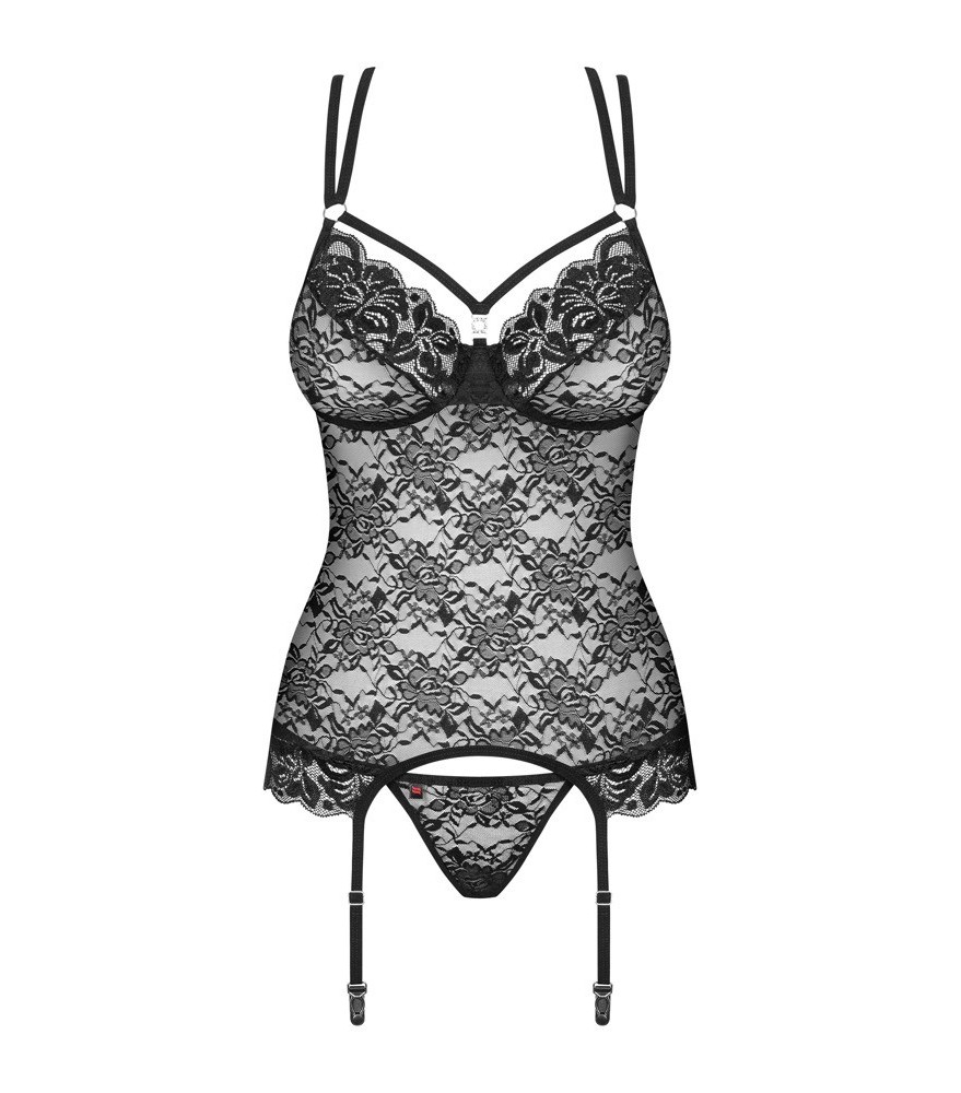 Catsuit ouvert mit Kopfmaske