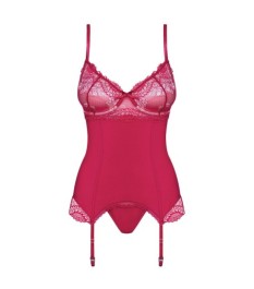 Strapshemd plus String „Rosalyne“ mit Spitze