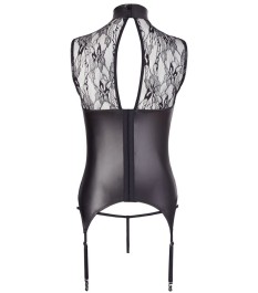 Ouvert-Catsuit im Straps-Look