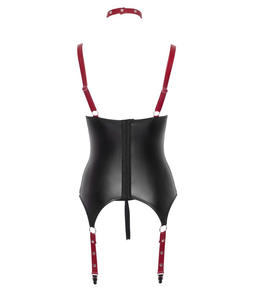 Taillen-Corsage aus Satin