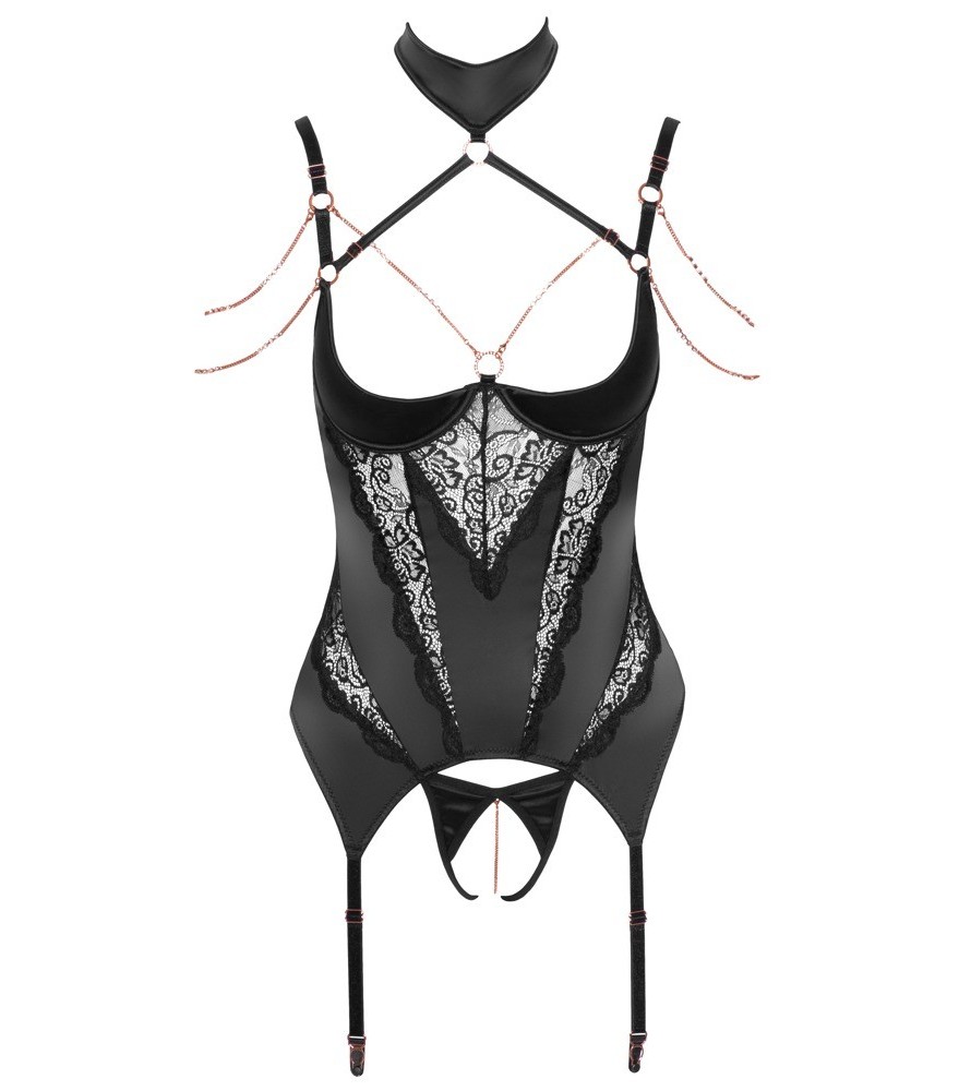 Strapshemd plus String ouvert