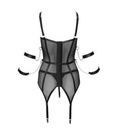 Strapshemd plus String aus Powernet