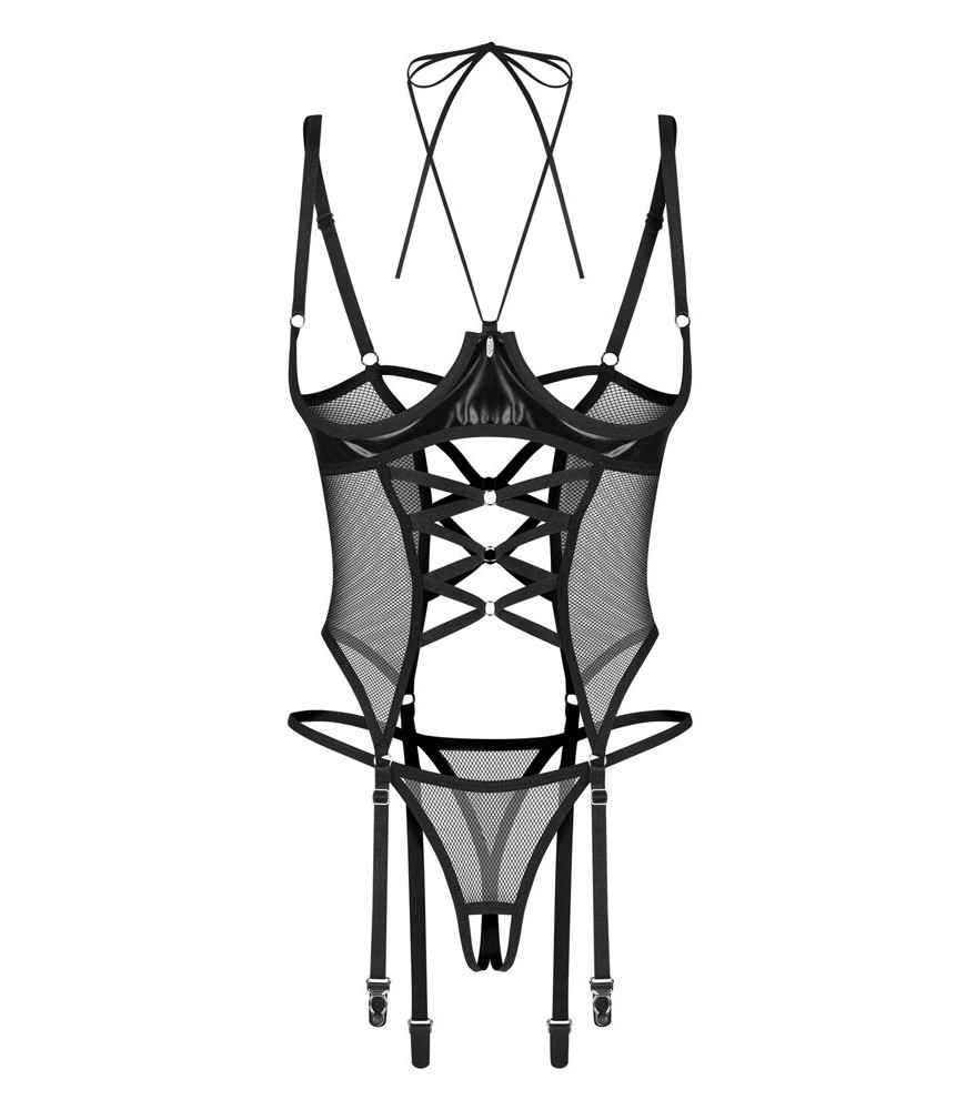 Strapshemd „Dominna“ inklusive Ouvert-String