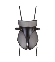 Strapshemd mit Handfesseln plus Slip