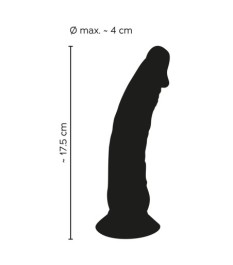 Naturdildo „Crystal Dildo“ mit Saugfuß
