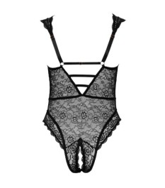 Body ouvert aus weicher elastischer Spitze