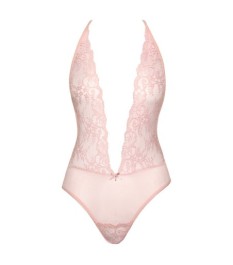 Body aus Powernet und Spitze