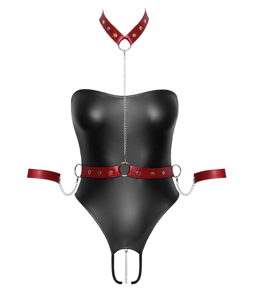 Stringbody ouvert im edlen Mattlook