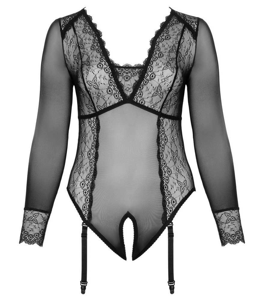Body ouvert mit Strapsen