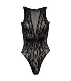 Body “Giselia“ aus Spitze und Powernet