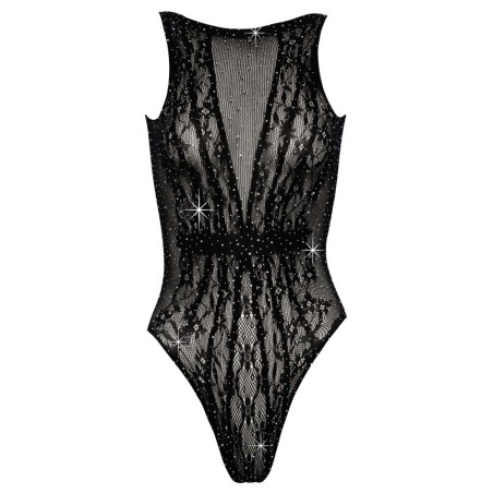 Body “Giselia“ aus Spitze und Powernet