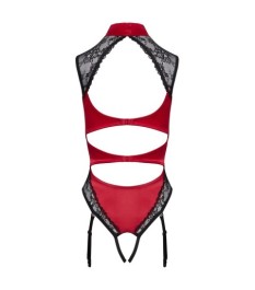 Body ouvert mit abnehmbaren Strapsen