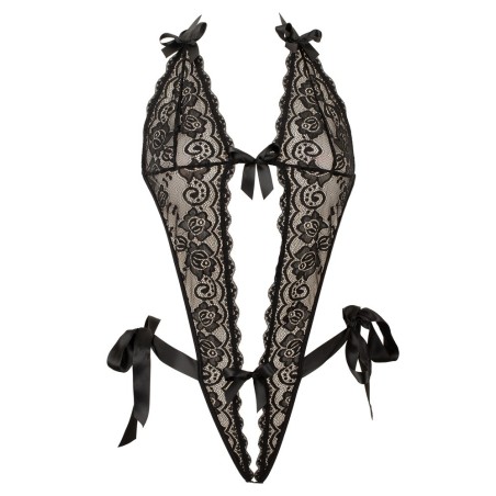 Ouvert-Body aus Stretchspitze