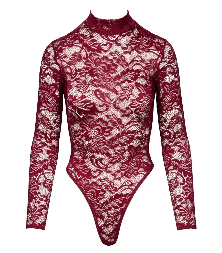 Spitzenbody mit Schrittverschluss