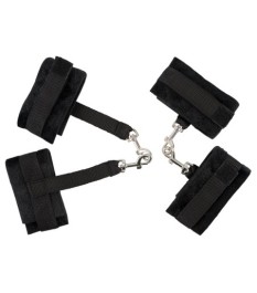 6-teiliges Fessel-Set, individuell verstellbar