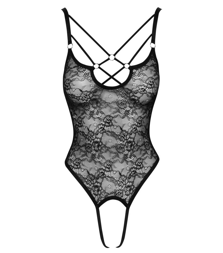 Ouvert-Body aus Spitze