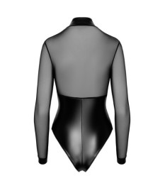 Ouvert-Body aus Spitze mit Mattlook-Details