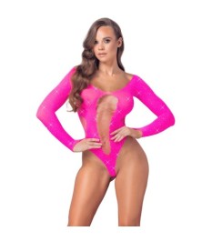 Body im Pink-Glitzer-Look