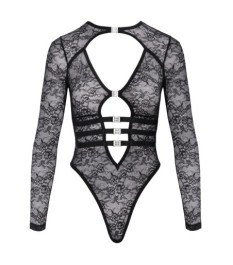 Body aus weicher Stretch-Spitze