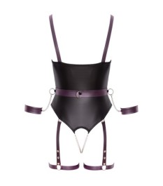 Straps-Body inklusive Gürtel mit Soft-Armfesseln