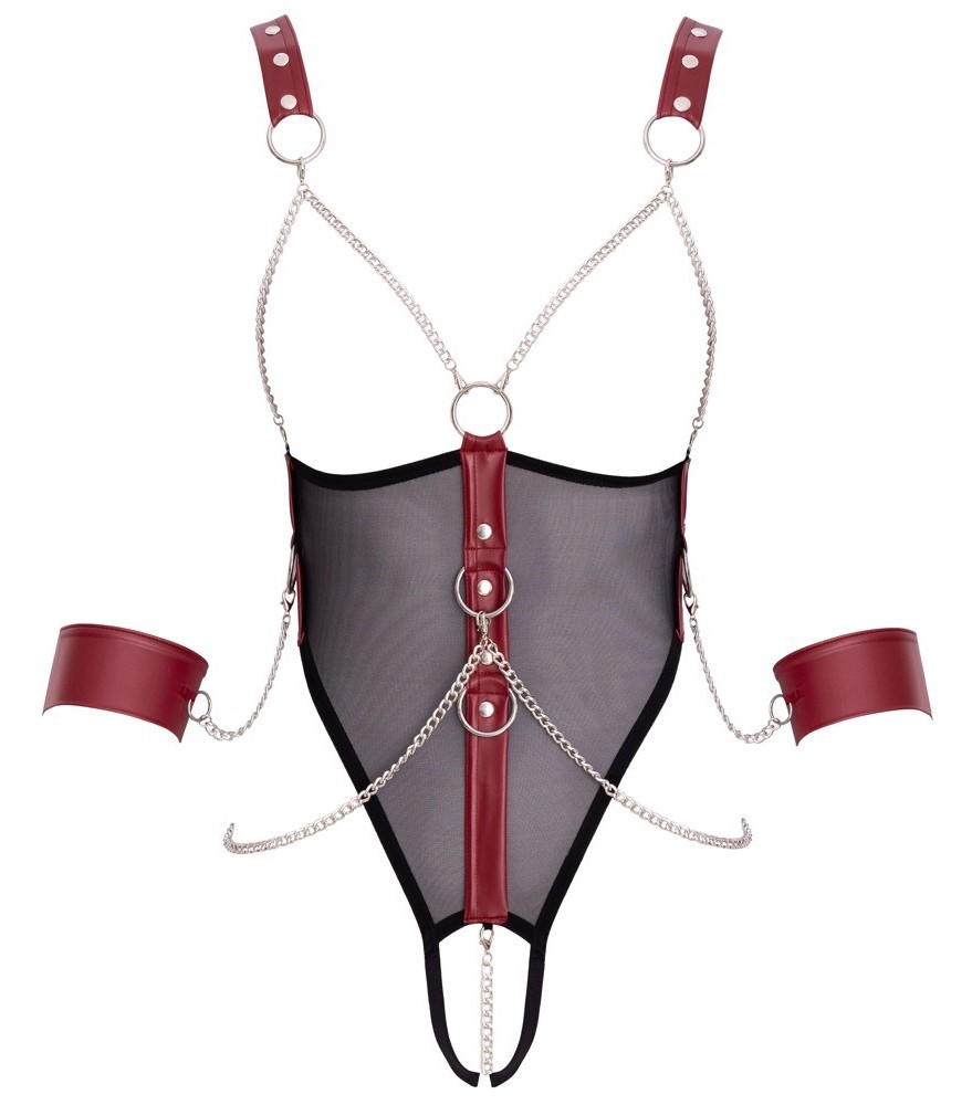 Bondage-Body inklusive Soft-Handfesseln