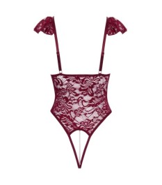 Spitzen-Body im Bondage-Style