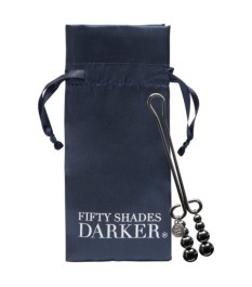 Klitorisklemme „Just Sensation“ mit Kugelketten