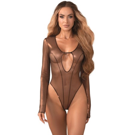 Body „Soranna“ in bronzefarbener Semitransparenz