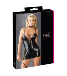 Minikleid im Wetlook