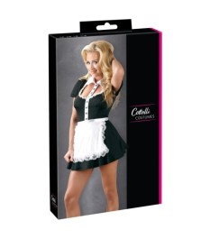 Kellnerinnen-Kostüm mit Schürze zum Binden